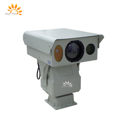 Διπλή ασύρματη κάμερα θερμικής απεικόνισης Wifi PTZ κάμερα ασφαλείας μεγάλης εμβέλειας